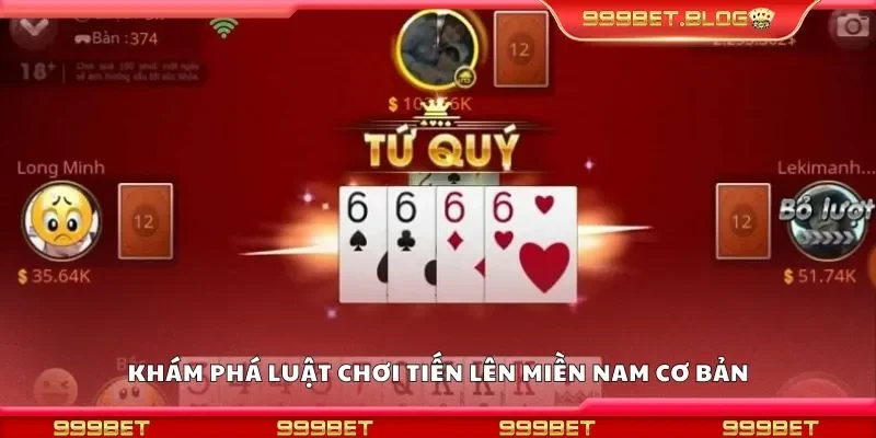 Khám phá luật chơi tiến lên miền nam cơ bản