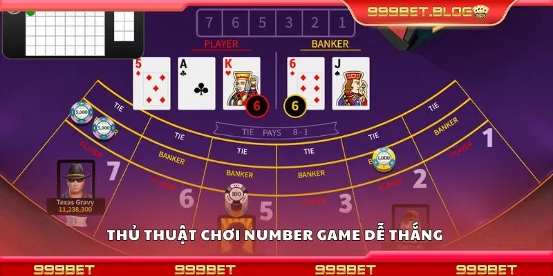 Thủ thuật chơi number game dễ thắng