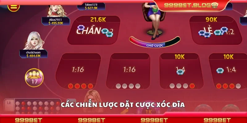 Các chiến lược đặt cược xóc đĩa 